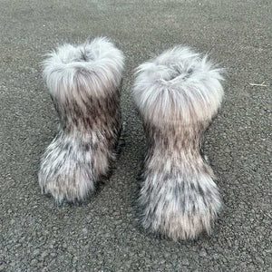 Furr hat and boots