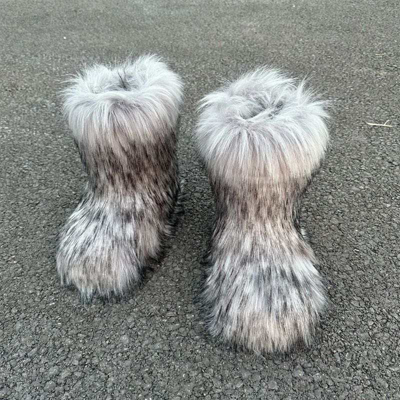 Furr hat and boots