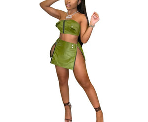 Zip skirt