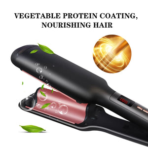 Hair drip crimper