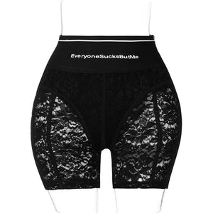 Lace shorts