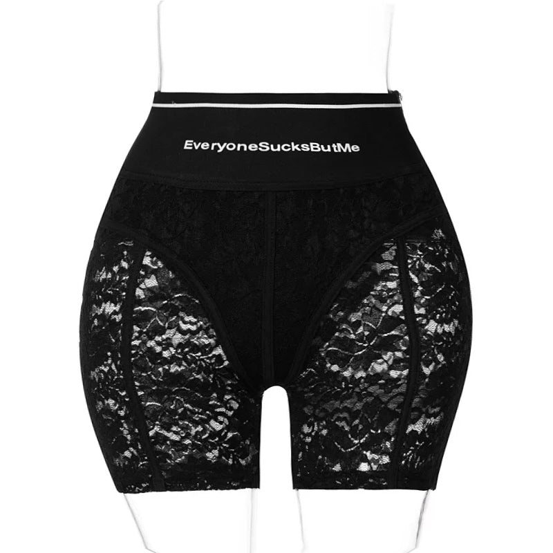 Lace shorts