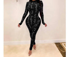 Load image into Gallery viewer, Script body suit
