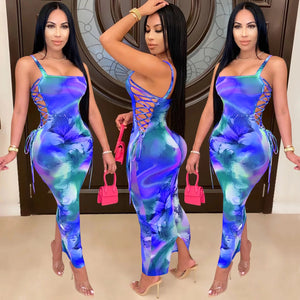 String me up dress