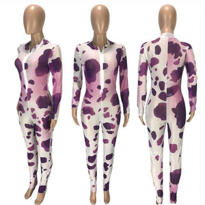 Purple kash cow suit