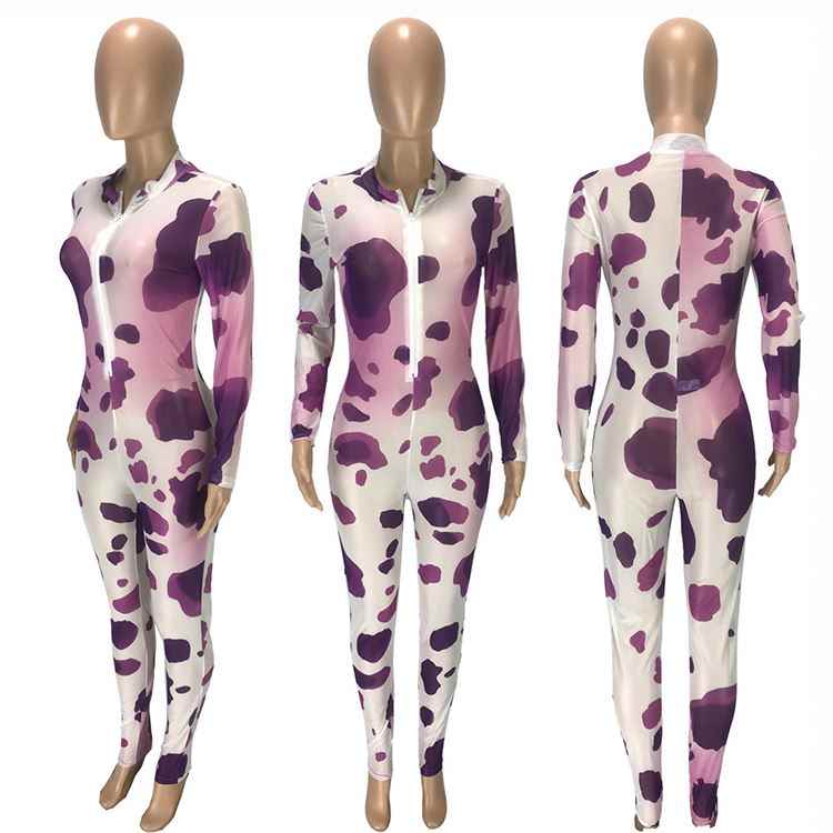 Purple kash cow suit