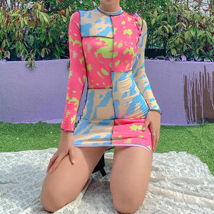 Drippy dress