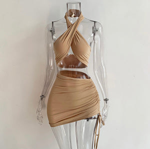 Light n sweet skirt set