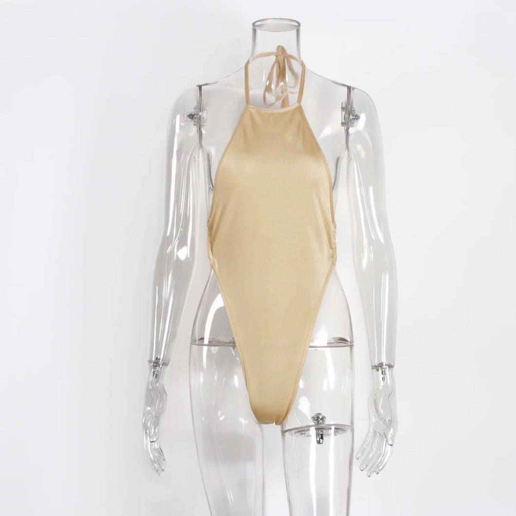 Tan one piece