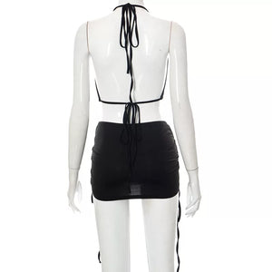 Mini skirt set