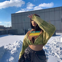 Load image into Gallery viewer, Crop me out hoodie
