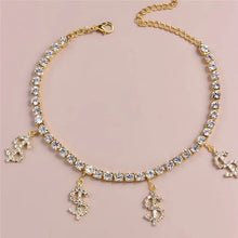 Load image into Gallery viewer, Money charm anklet
