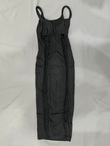 Dress with holes
