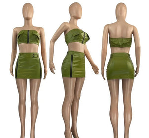 Zip skirt