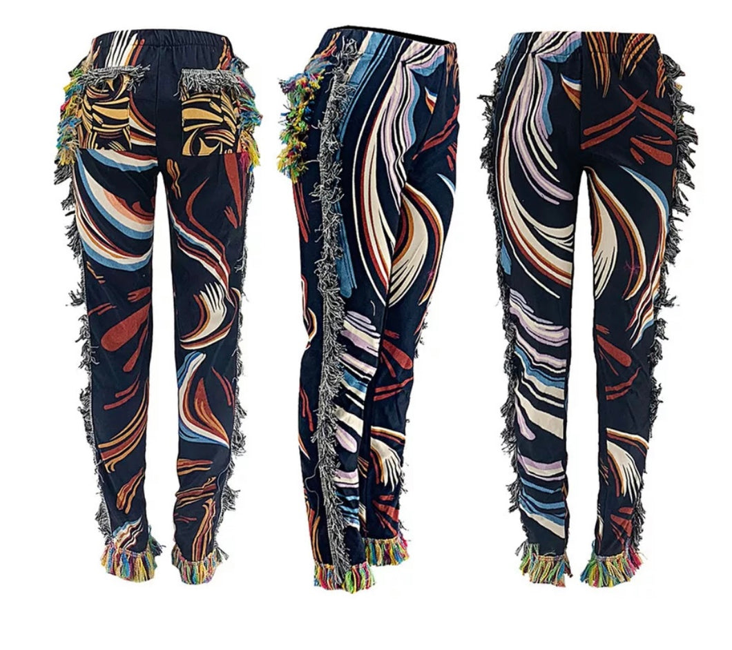 Shaggy pants